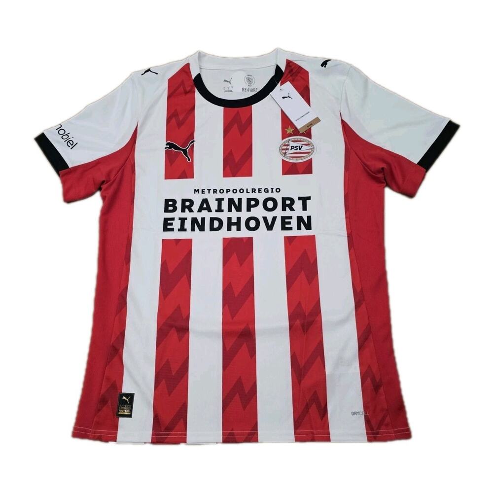 Puma PSV Eindhoven 25/26 Home Soccer Jersey Shirt Men’s Size Medium